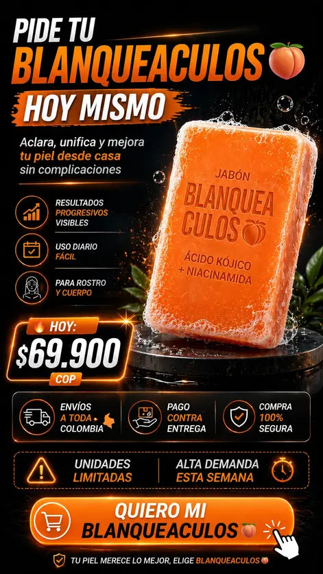 Blanqueajopos🍑 - Jabon restaurador de piel oscura