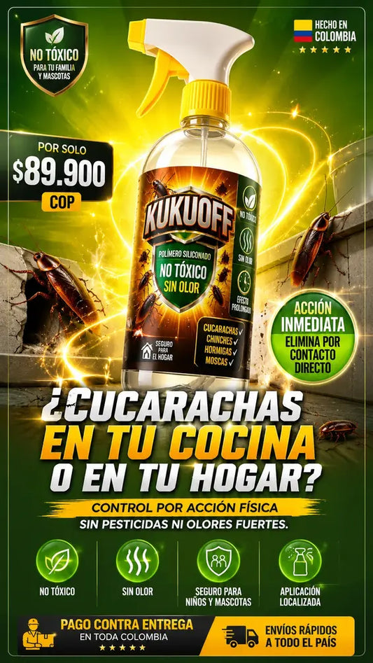 KUKUOFF® - Elimina plagas en segundos🪳