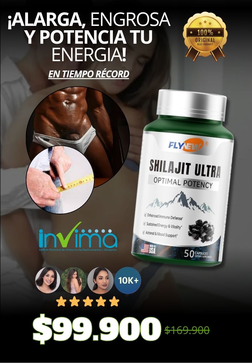 Shilajit Ultra - Hasta 4 horas sin sacarlo😈🍆