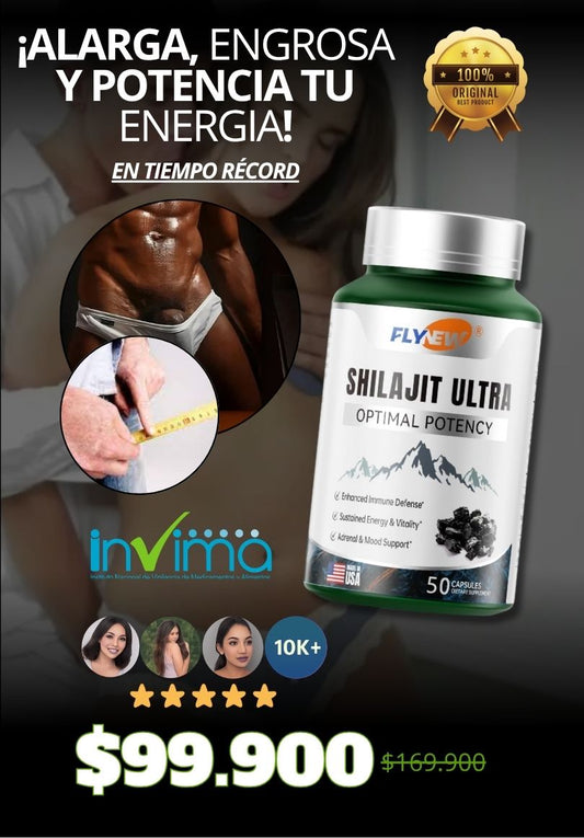 Shilajit Ultra - Hasta 4 horas sin sacarlo😈🍆